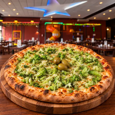 Pizza Brócolis