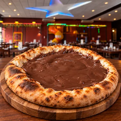 Pizza Chocolate Preto