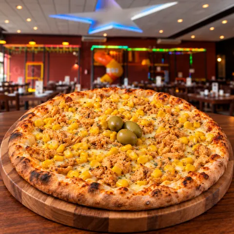 Pizza Frango com Milho