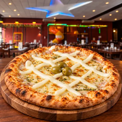 Pizza Lombo com Catupiry