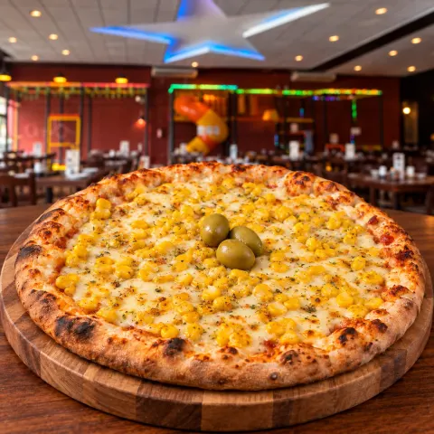 Pizza Milho com Muçarela