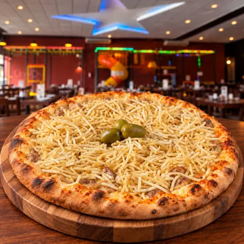 Pizza Strogonoff de Alcatra
