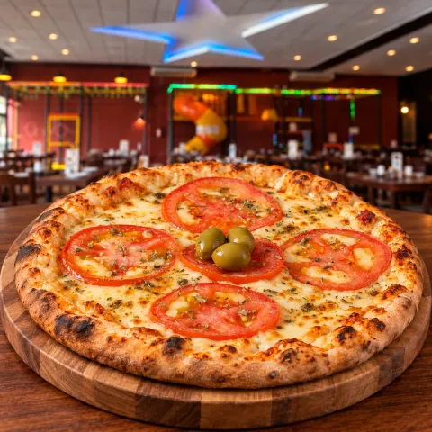 Pizza Tomate com Muçarela